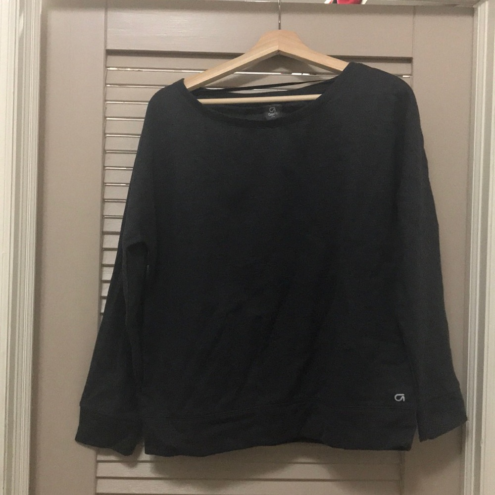 GapFit Dark Gray workout Crewneck